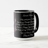 Labrador Retriever Poetry Tasse (VorderseiteRechts)