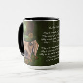 Labrador Retriever Poetry Tasse (Vorderseite Links)