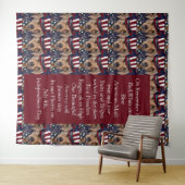 LABRADOR RETRIEVER POETRY WANDTEPPICH (Beispiel (Horizontal))