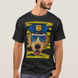 Labrador Retriever Polizist Polizeibeamter Polizis T-Shirt