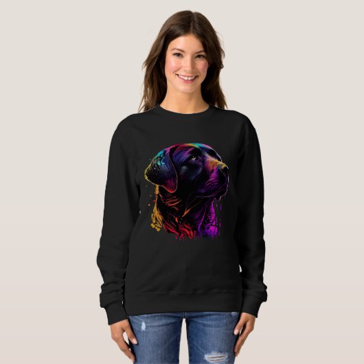 Labrador Retriever  Pop  Labrador Sweatshirt (Vorne ganz)