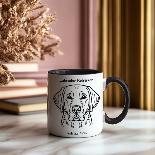 Labrador Retriever Portrait Tasse