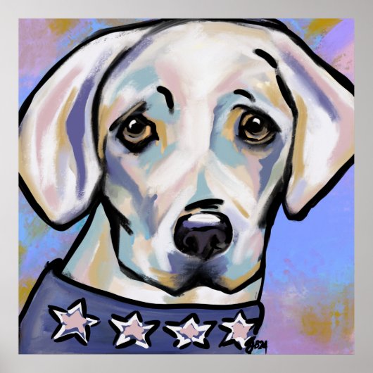 Labrador Retriever Poster (Vorne)