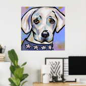 Labrador Retriever Poster (Heimbüro)