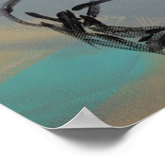 Labrador Retriever Poster (Ecke)