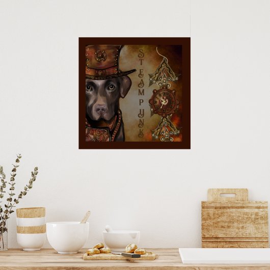 Labrador Retriever Poster (Küche)