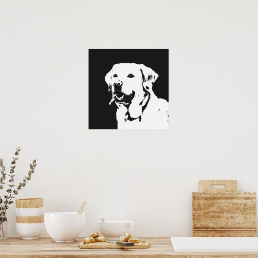 Labrador Retriever Poster (Küche)