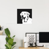 Labrador Retriever Poster (Heimbüro)