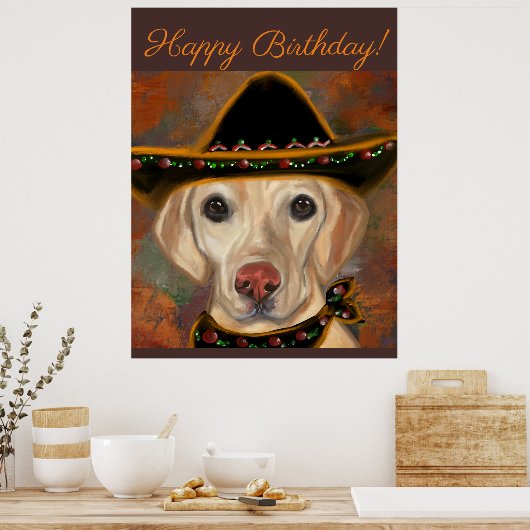 Labrador Retriever Poster (Küche)
