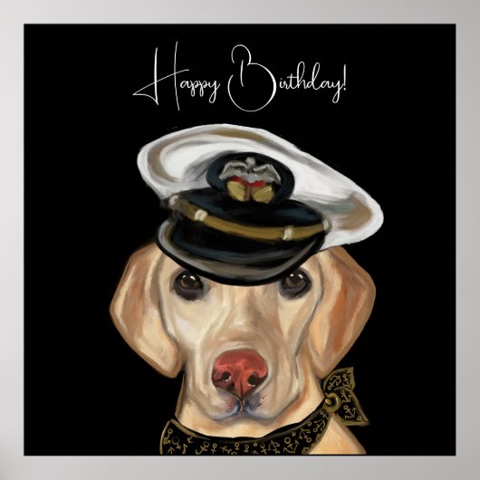 Labrador Retriever Poster (Vorne)