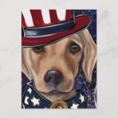 LABRADOR RETRIEVER POSTKARTE (Vorderseite)