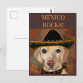 Labrador Retriever Postkarte (Vorne/Hinten)