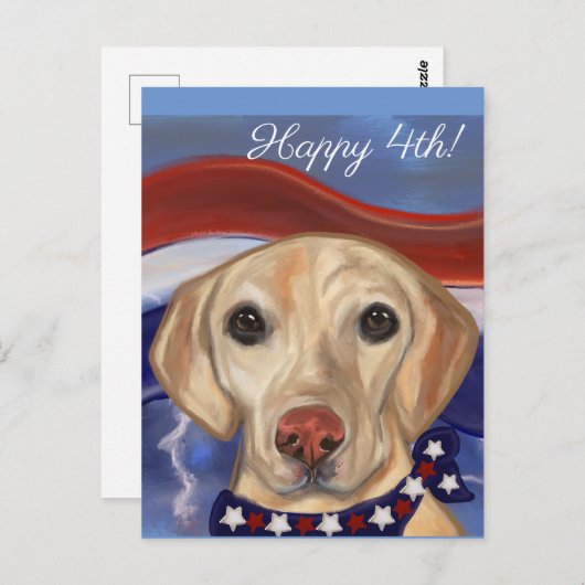 LABRADOR RETRIEVER POSTKARTE (Vorne/Hinten)