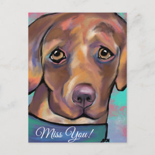 LABRADOR RETRIEVER POSTKARTE