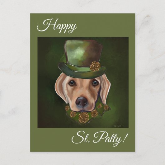 LABRADOR RETRIEVER POSTKARTE (Vorderseite)