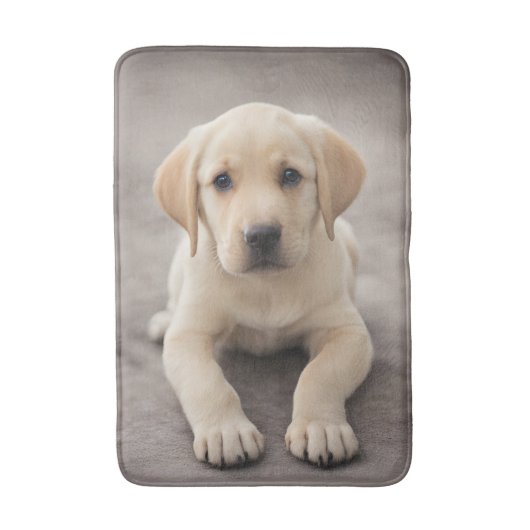 Labrador Retriever Puppy Badematte (Vorderseite Vertikal)