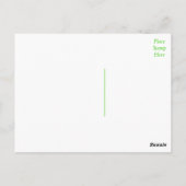 Labrador Retriever Puppy Hund Postkarte (Rückseite)