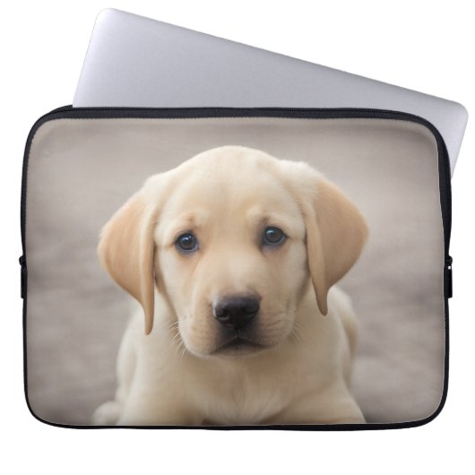 Labrador Retriever Puppy Laptopschutzhülle (Vorderseite)