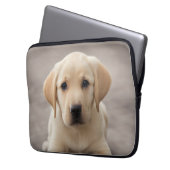 Labrador Retriever Puppy Laptopschutzhülle (Vorderseite Links)