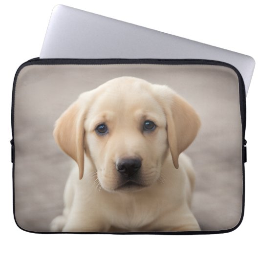 Labrador Retriever Puppy Laptopschutzhülle (Vorderseite)