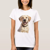 Labrador Retriever Puppy-Liebe T-Shirt (Vorderseite)