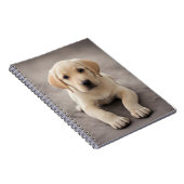 Labrador Retriever Puppy Notizblock (Rechte Seite)