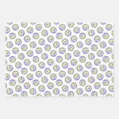 Labrador Retriever Puppy Painting Yellow Dog Art Geschenkpapier Set (Vorderseite 2)