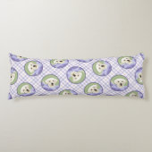 Labrador Retriever Puppy Painting Yellow Dog Art Seitenschläferkissen (Vorderseite)