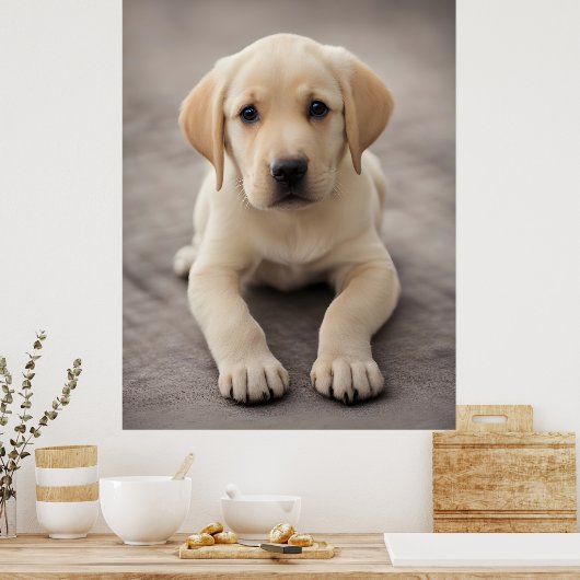 Labrador Retriever Puppy Poster (Küche)