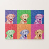 Labrador Retriever Puzzle (Horizontal)