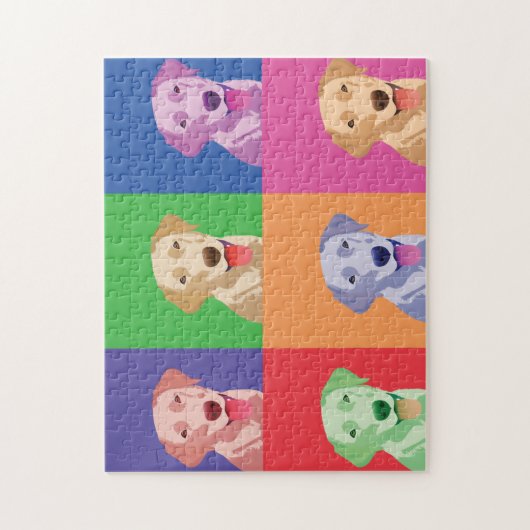Labrador Retriever Puzzle (Vertikal)