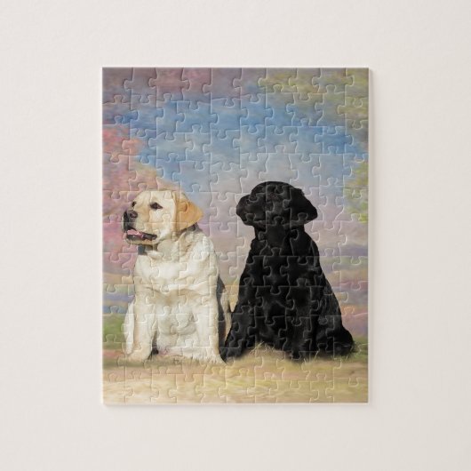 Labrador retriever puzzle (Vertikal)
