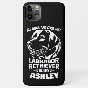 Labrador Retriever Regeln und Cooler Lustiger Hund Case-Mate iPhone Hülle