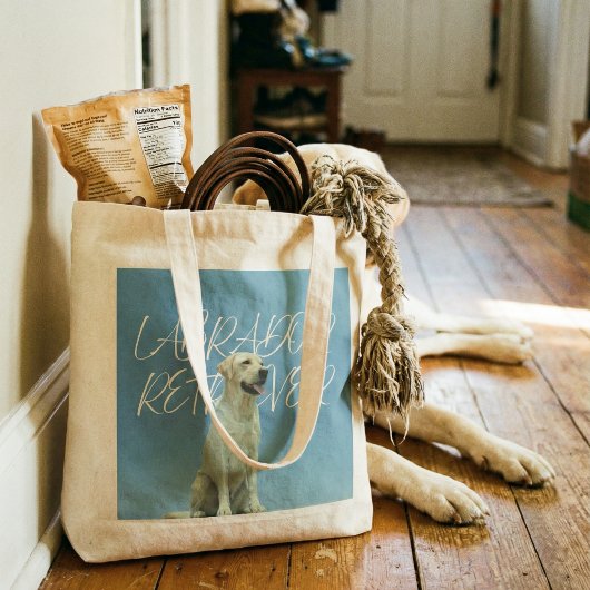 Labrador Retriever Retro-Foto Hundemutter Geschenk Tragetasche