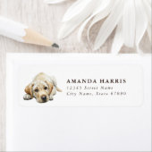 Labrador Retriever Return Address Labels (Insitu)
