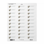 Labrador Retriever Return Address Labels (Vorne)