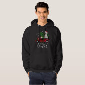 Labrador Retriever Ride Red Truck Hoodie (Vorne ganz)