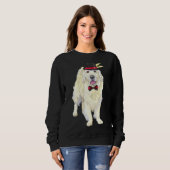 Labrador Retriever Romantic Sweatshirt (Vorne ganz)