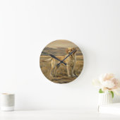 Labrador Retriever Runde Wanduhr (Zuhause)