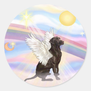 Labrador Retriever Runder Aufkleber
