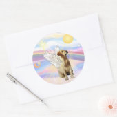 Labrador Retriever Runder Aufkleber (Umschlag)