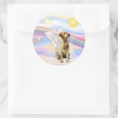 Labrador Retriever Runder Aufkleber (Tasche)