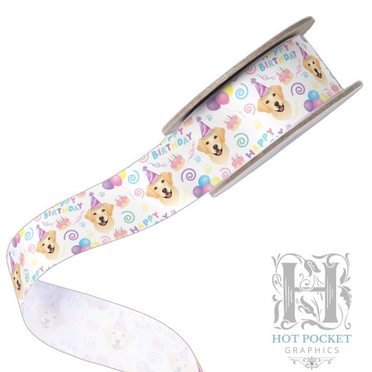 Labrador Retriever Satinband
