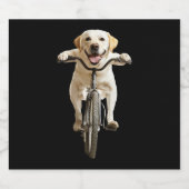 Labrador Retriever    Schaumweinetikett (Einzelnes Label)