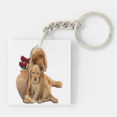 Labrador Retriever Schlüsselanhänger (Rückseite)