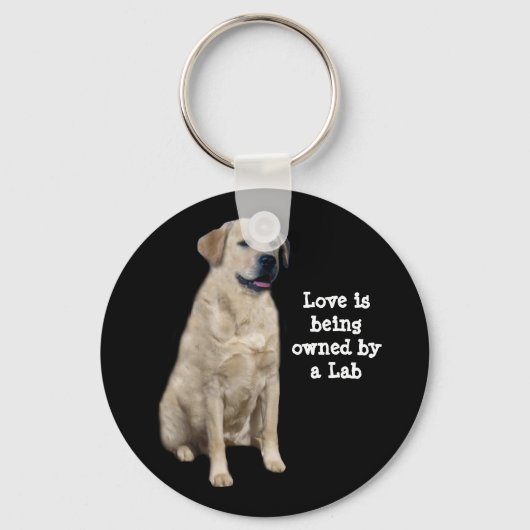 Labrador Retriever Schlüsselanhänger (Vorderseite)