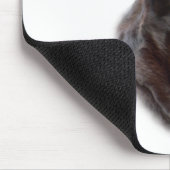 Labrador Retriever (Schokolade) Historisches Desig Mousepad (Ecke)