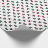 Labrador Retriever (schwarz) Geschenkpapier (Ecke)