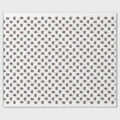 Labrador Retriever (schwarz) Geschenkpapier (Flach)