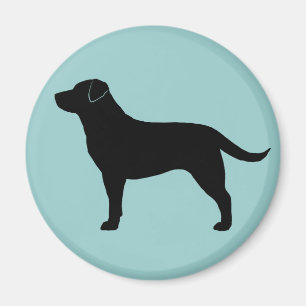 Labrador Retriever (schwarz) Magnet